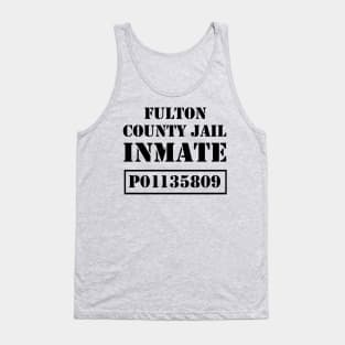 TRUMP HALLOWEEN FULTON COUNTY JAIL Tank Top